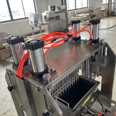 500 KG Máquina automática de fabricación de caramelos de bocadillos/línea de producción de procesamiento de caramelos blandos para caramelos