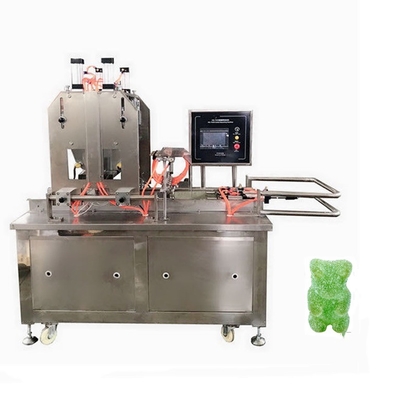 3kw de arándanos naranja sandía goma máquina para hacer caramelos de jalea estado de la técnica