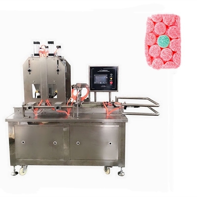 3kw de arándanos naranja sandía goma máquina para hacer caramelos de jalea estado de la técnica