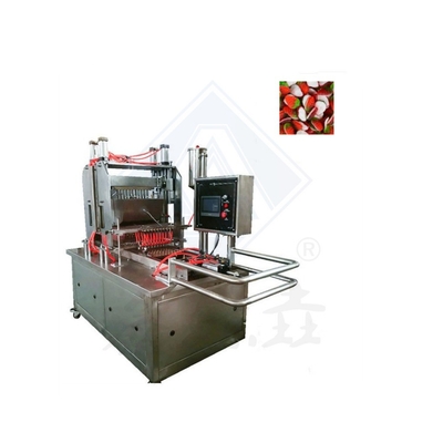 Máquina de fabricación de caramelos gomosos de alta productividad para fresas Osos Manzanas Alto rendimiento
