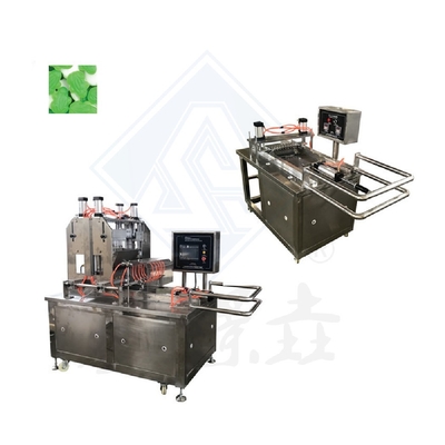 Función de depósito Máquina de fabricación de caramelos industriales de frijoles con relleno de caramelos de jalea