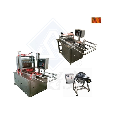 220V 3kw Comerciante de Ananas Soft Candy Maker Máquina de hacer dulces gomosos con diseño