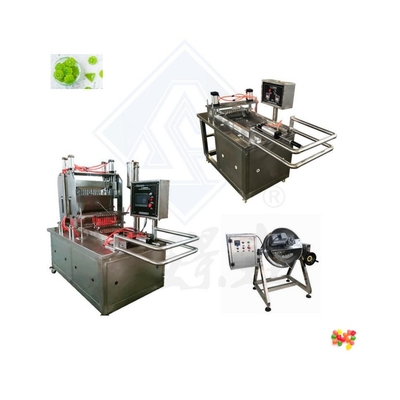 220V 3kw Comerciante de Ananas Soft Candy Maker Máquina de hacer dulces gomosos con diseño