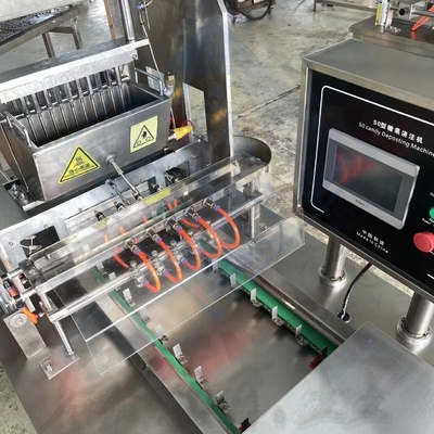 Línea de producción de caramelos blandos Máquina automática para hacer caramelos de oso goma 1900*900*1620mm