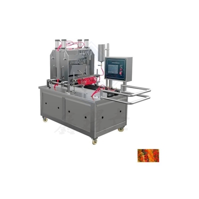 500 kg de capacidad anillos oso pizza goma de azúcar máquina de hacer caramelos para confitería a base de azúcar
