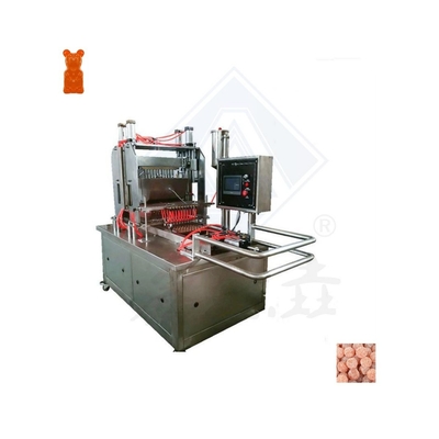 Máquina multifuncional de acero inoxidable para la producción de dulces gomosos de arándanos variados
