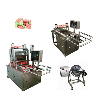 Máquina multifuncional de acero inoxidable para la producción de dulces gomosos de arándanos variados