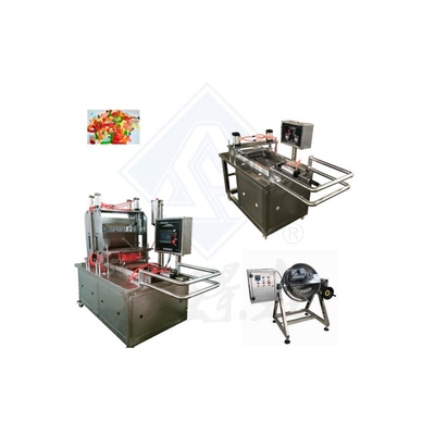 Máquina multifuncional de acero inoxidable para la producción de dulces gomosos de arándanos variados