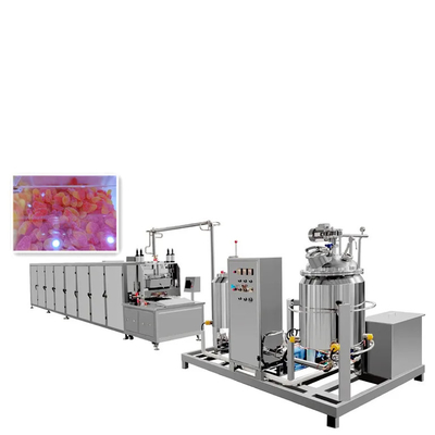 Máquina automática de fabricación de caramelos de menta gomosa multifuncional con materia prima de pectina
