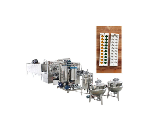 Máquina automática de fabricación de caramelos de menta gomosa multifuncional con materia prima de pectina