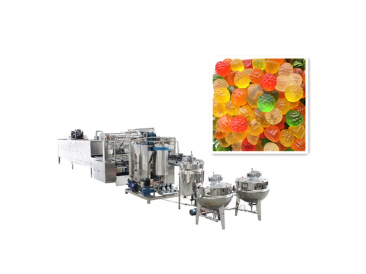 Máquina automática de fabricación de caramelos de menta gomosa multifuncional con materia prima de pectina