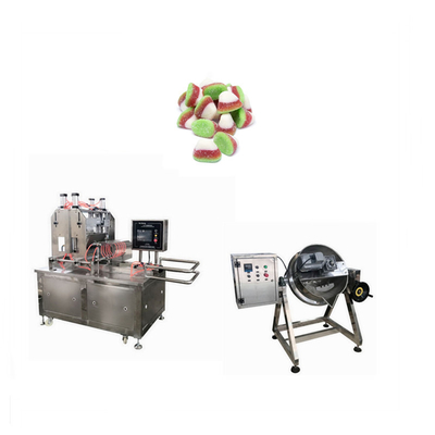 Máquina de depósito de caramelos blandos para la producción industrial de caramelos con jalea de 20 a 50 kg/h