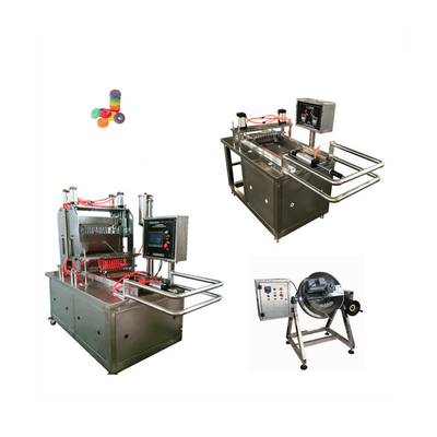 Máquina de depósito de caramelos blandos para la producción industrial de caramelos con jalea de 20 a 50 kg/h