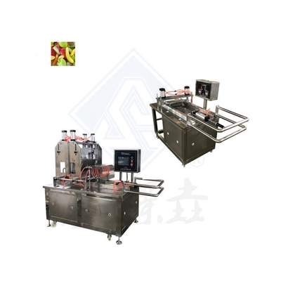 Máquina de depósito de caramelos blandos para la producción industrial de caramelos con jalea de 20 a 50 kg/h