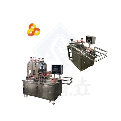 Máquina de depósito de caramelos blandos para la producción industrial de caramelos con jalea de 20 a 50 kg/h