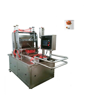Máquina de depósito de caramelos gomosos de gusanos con 500 kg Capacidad de 3kw de potencia