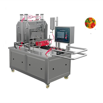 Máquina de depósito de caramelos de goma de goma de gelatina de mango comercial con función multifuncional
