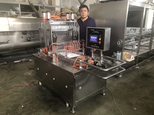 Máquina de producción automática de caramelo de gomitas aprobada por el CE para la aplicación de caramelo