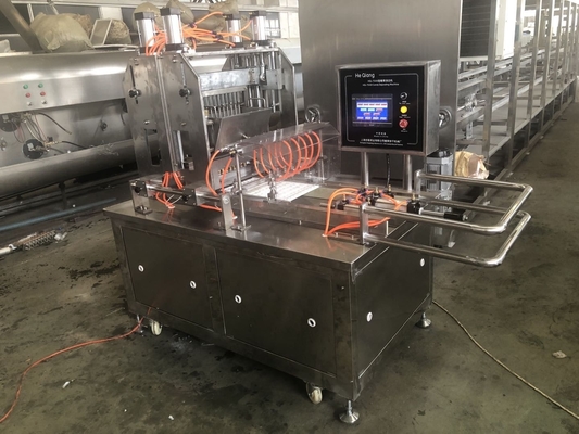 Máquina de producción automática de caramelos con función de depósito