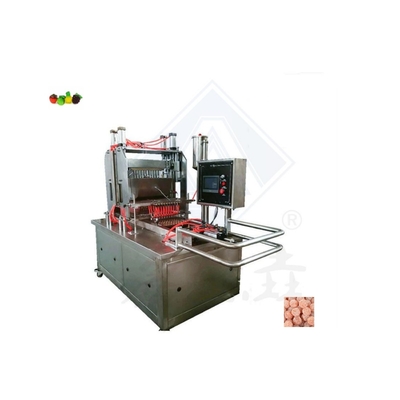 Máquina semiautomática para hacer caramelos de gomita de jalea blanda 50 kg/h en 1900*900*1620mm Tamaño