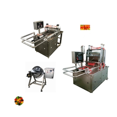 3kw Máquina de fabricación de caramelos de goma blanda de alta productividad