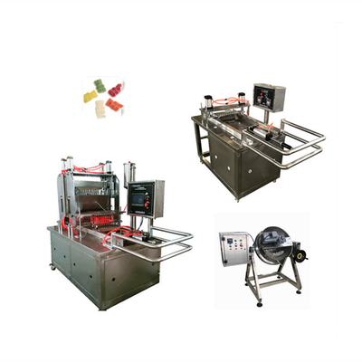 Máquina para hacer caramelos de goma de jalea con anillo multifuncional 1900*900*1620mm
