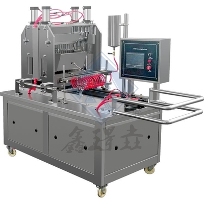 Máquina automática de caramelo de goma eléctrica industrial de 500 kg para la confección de jalea y caramelo duro