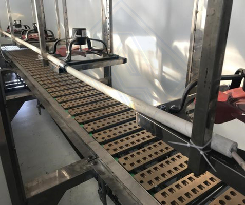 Máquina avanzada de fabricación de caramelos con jalea para caramelos de 500 kilos de producción automática