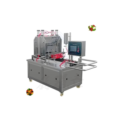 Máquina para hacer caramelos de goma de doble color