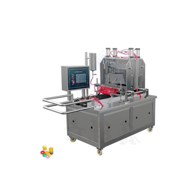 Máquina para hacer caramelos de goma de doble color