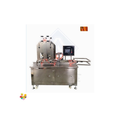 Máquina de depósito de dulces de goma de 220V para caramelos y frijoles 20-50 kg/h