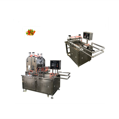 Máquina de depósito de dulces de goma de 220V para caramelos y frijoles 20-50 kg/h