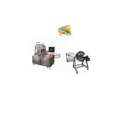 Máquina de depósito de dulces de goma de 220V para caramelos y frijoles 20-50 kg/h